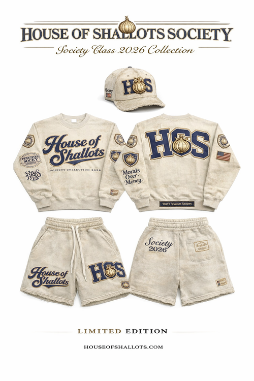 House of Shallots Society collection Short Set