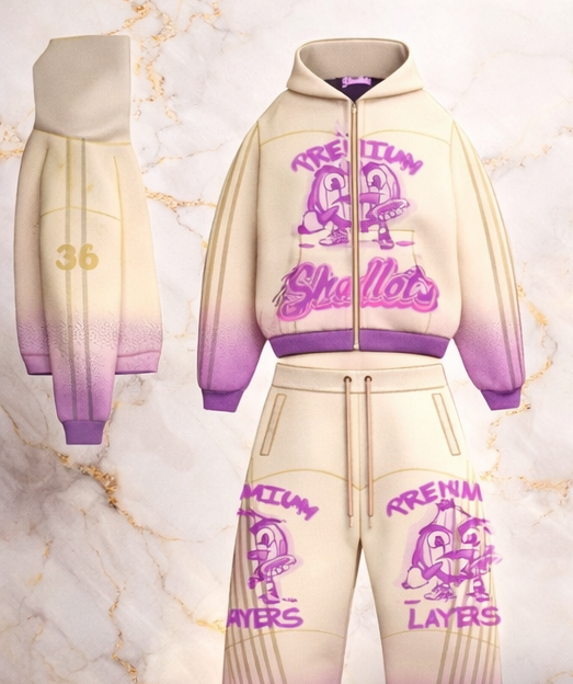 Premium Shallots 2pc Jogger Set