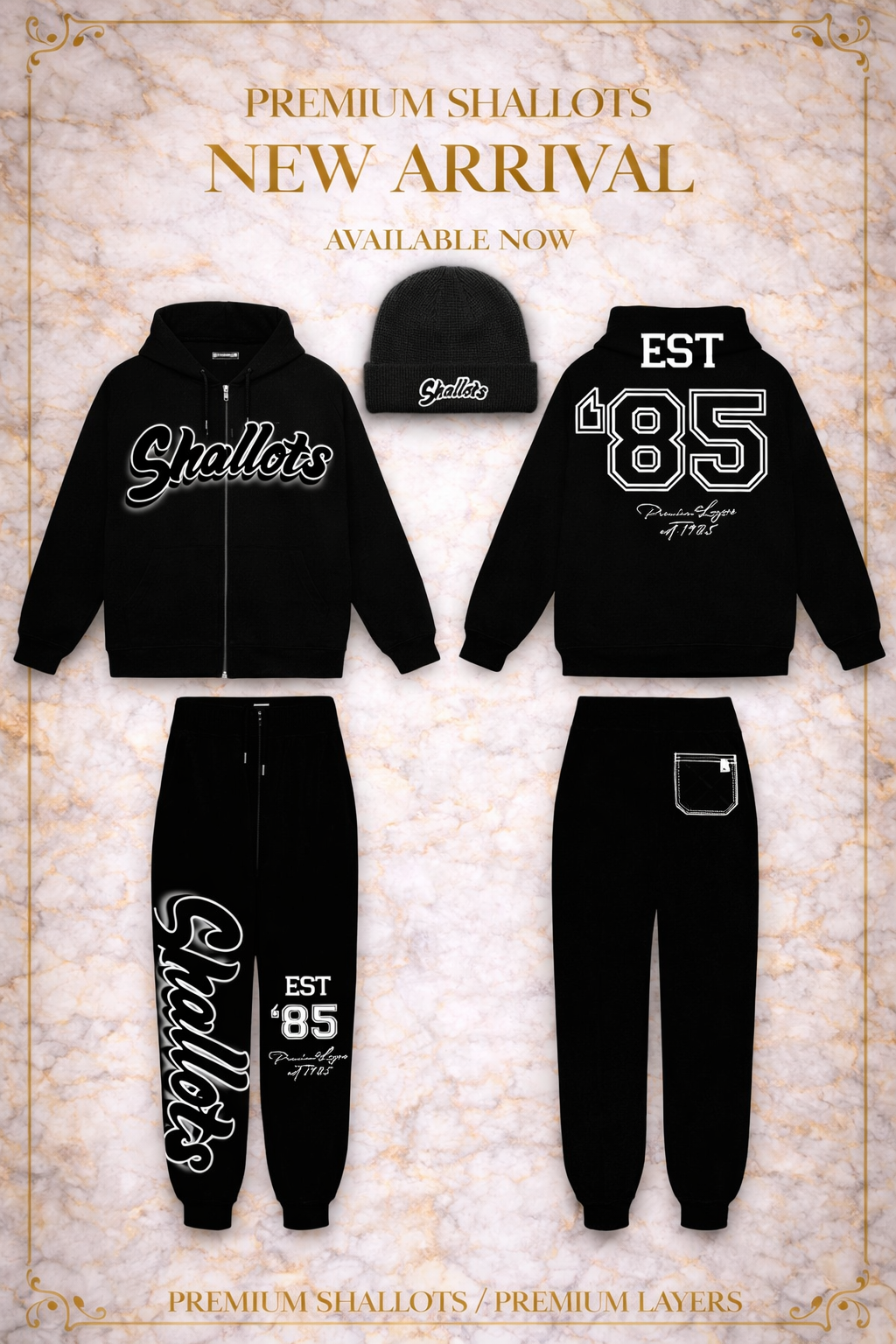 Shallots 3pc Sweatsuit