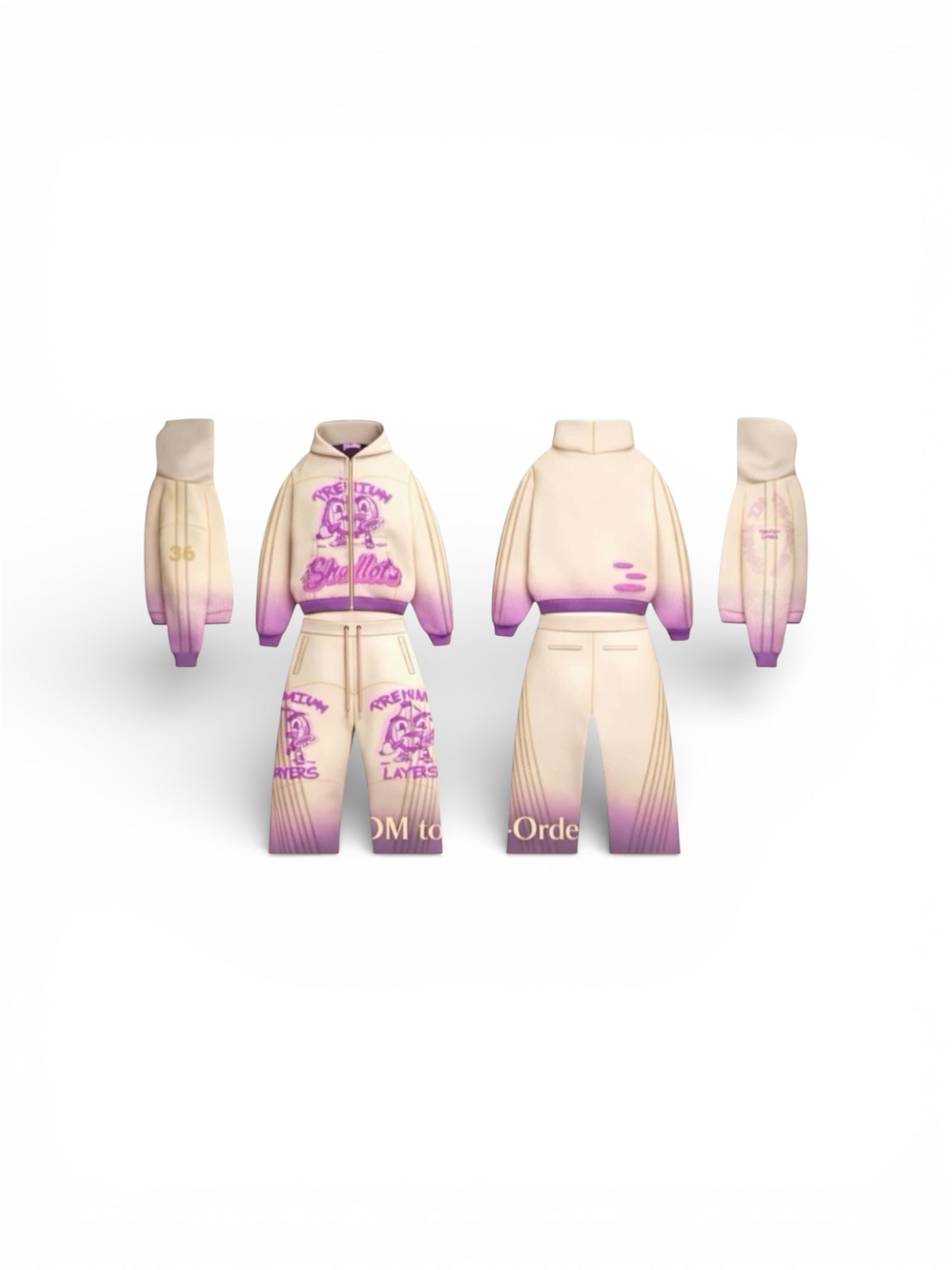 Premium Shallots 2pc Jogger Set